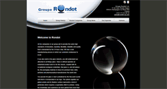 Desktop Screenshot of groupe-rondot.com